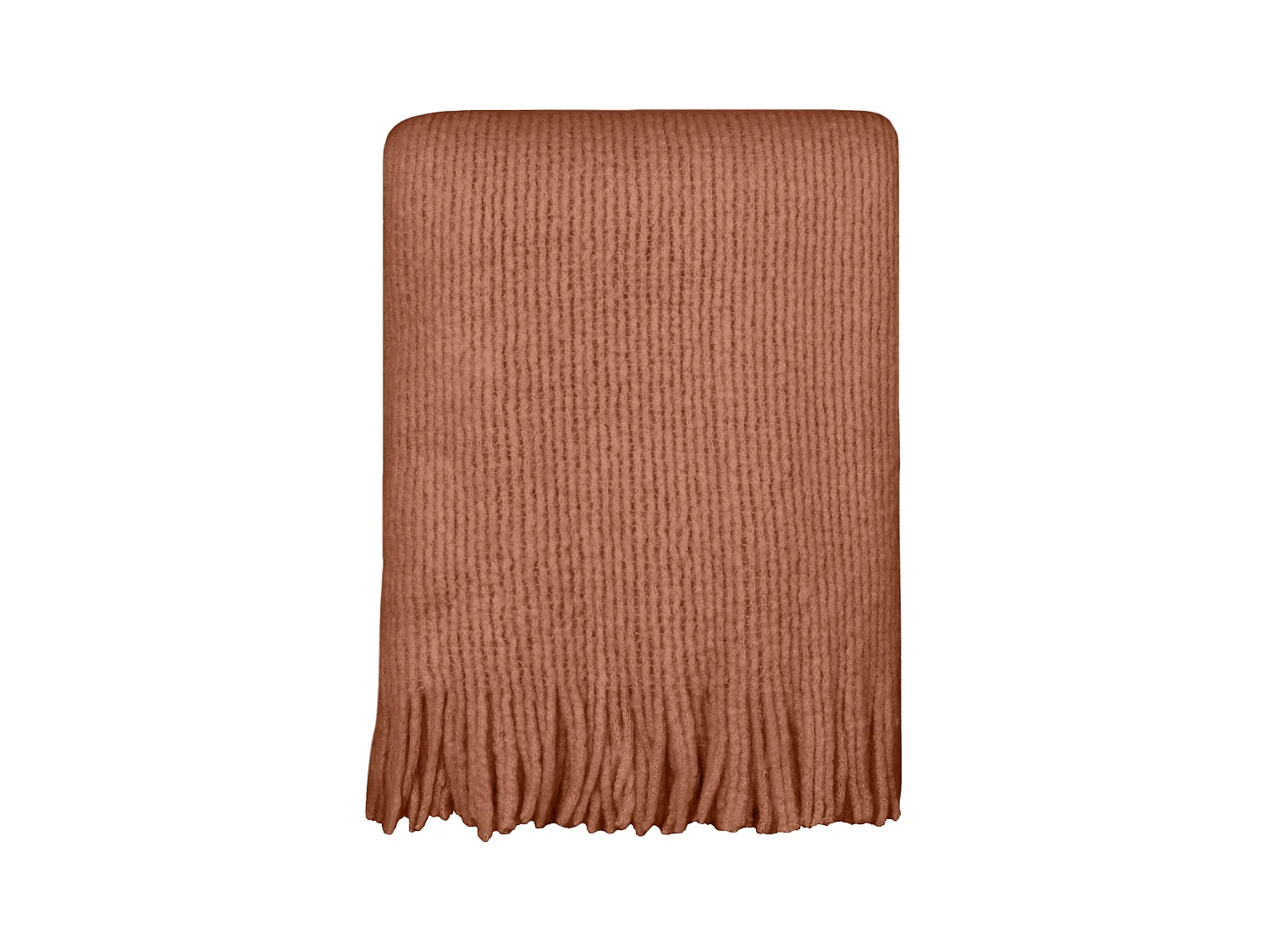 Plaid polaire chaud Pulli ginger