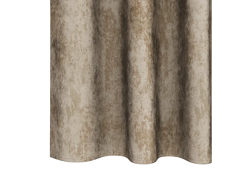 Cortinas de Veludo Elegantes em Champagne - 2 Peças 175x140 cm com Ilhós