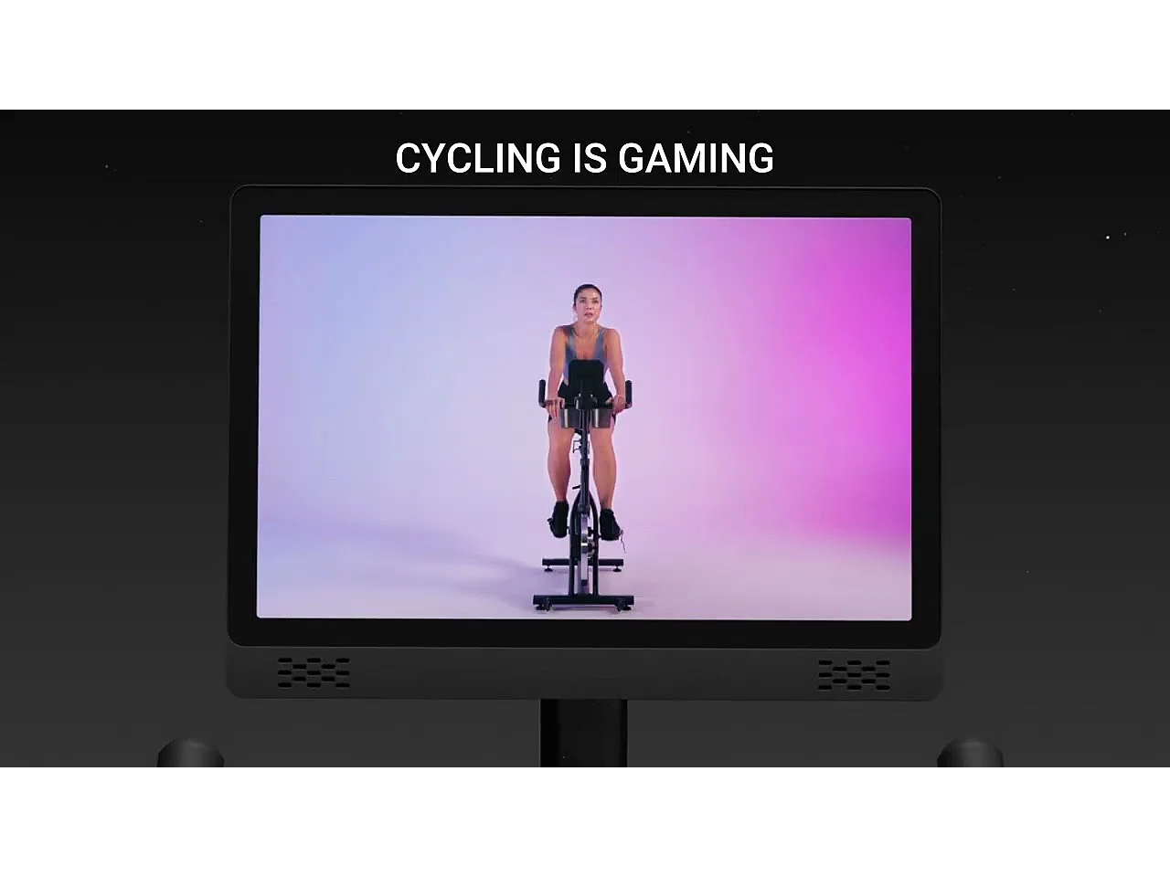 Bicicleta magnética Merach, pantalla HD de 15,6", Bluetooth, aplicación propia, 8 niveles de resistencia, volante de 6 kg, para entrenamiento aeróbico