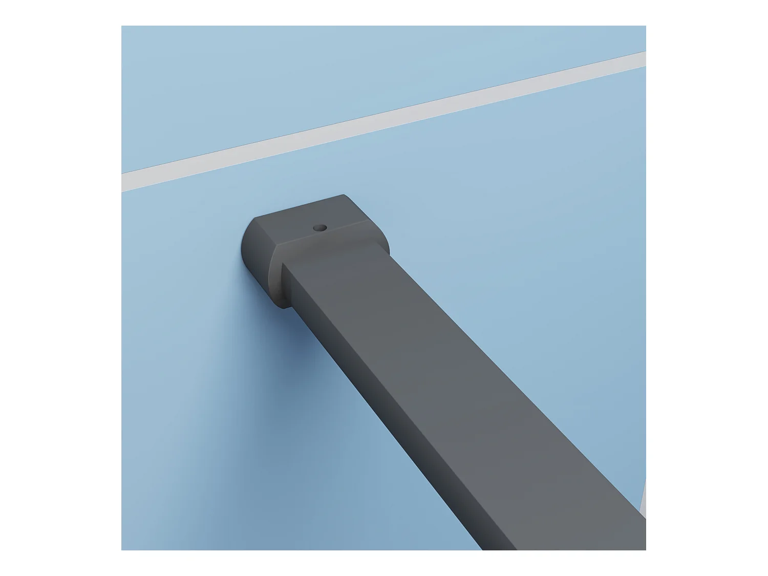 Ideale keuze voor de badkamer-inloopdouche 120x200cm-8mm easy clean glas met zwarte zeefdruk-planchet-N-stabilisatiestang 140cm-Snijbaar-mat zwart