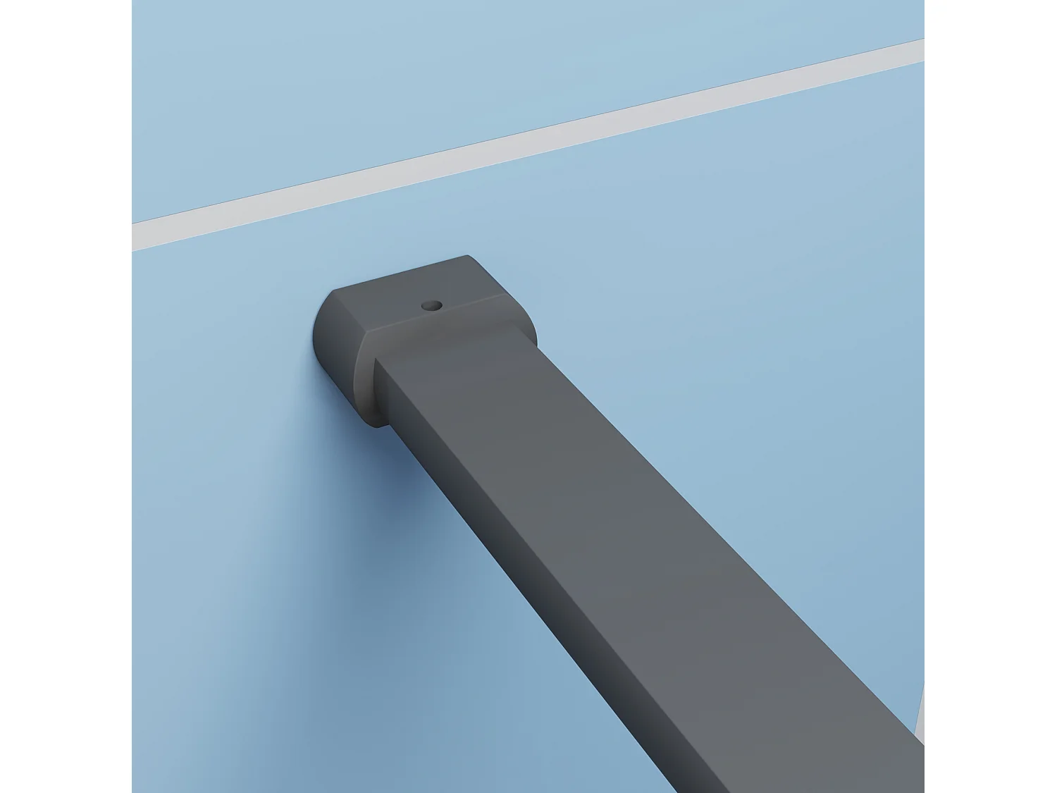 Ideale keuze voor de badkamer-inloopdouche 100x200cm-8mm easy clean glas met zwarte zeefdruk-planchet-N-stabilisatiestang 140cm-Snijbaar-mat zwart