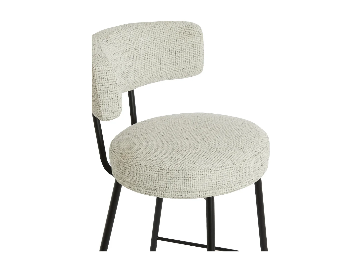 Tabouret de bar HARVIE - 51x52,5x93 cm - Marron