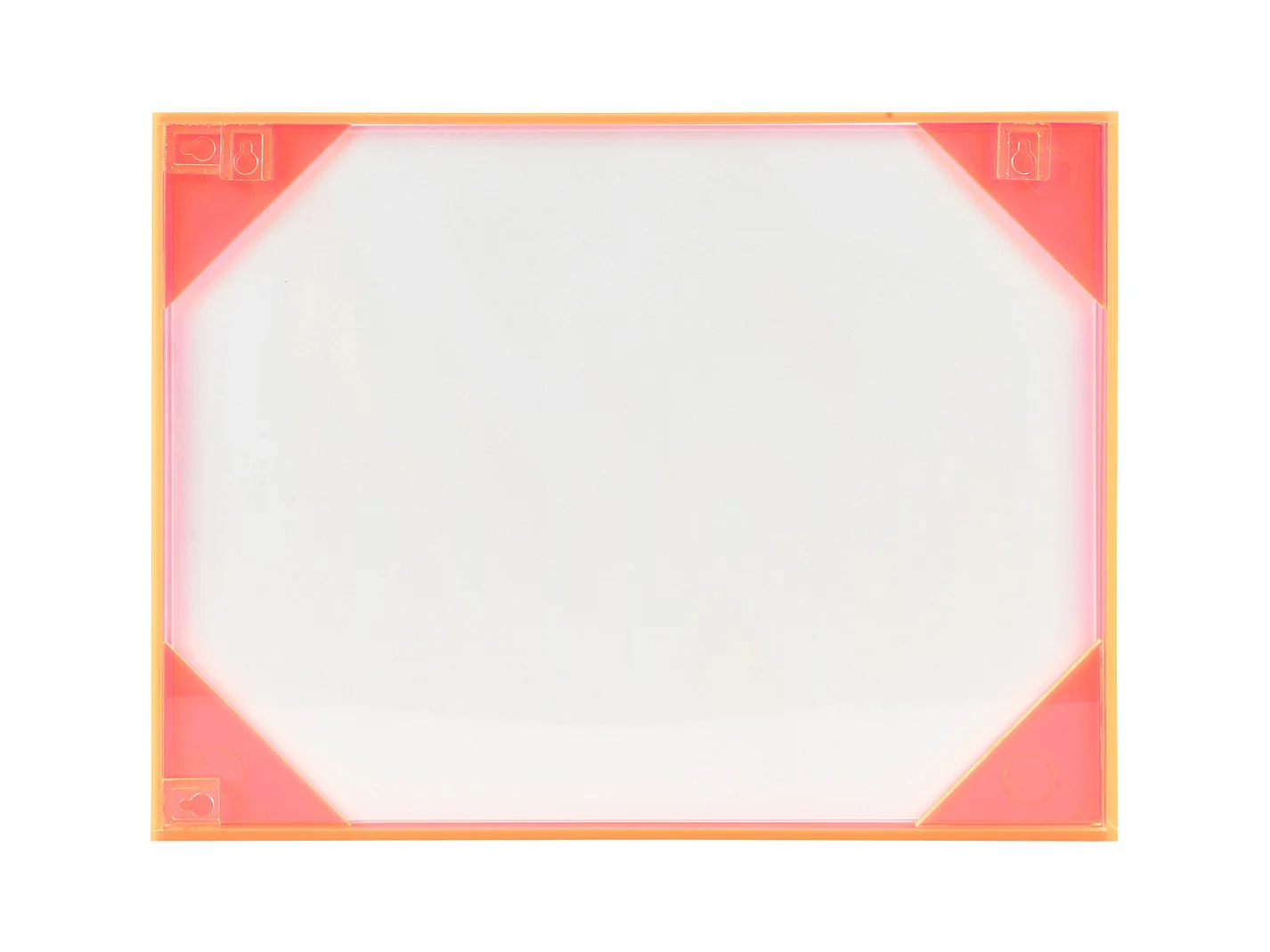 Objet mural Hello - 3x41x31 cm - Rose