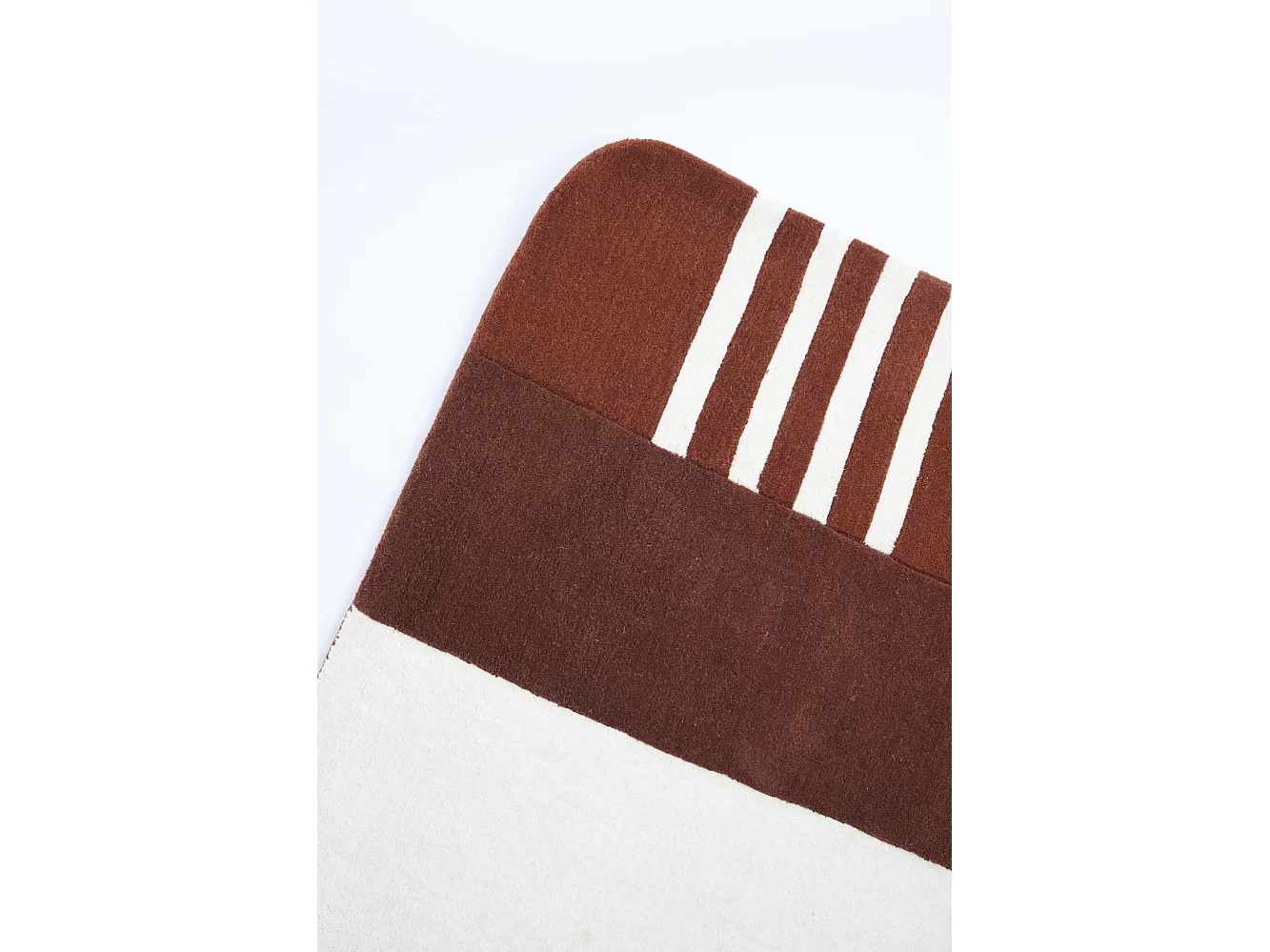 Tapis SYLINA - 230x160x0,5 cm - Marron