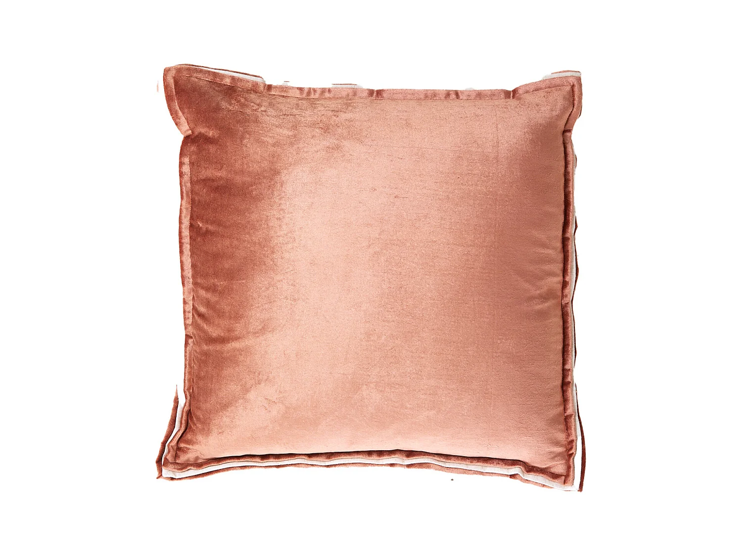 Coussin décoratif BAXLEY - Ø45x10 cm - Rose