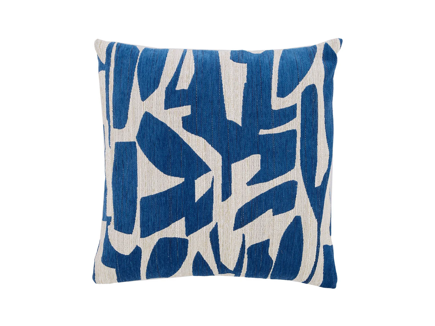 Coussin décoratif PEORIA - Ø45x10 cm - Bleu