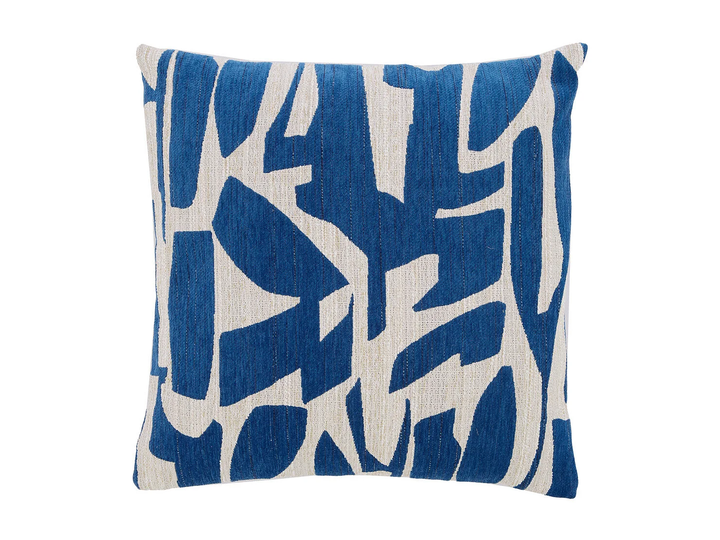 Coussin décoratif PEORIA - Ø45x10 cm - Bleu
