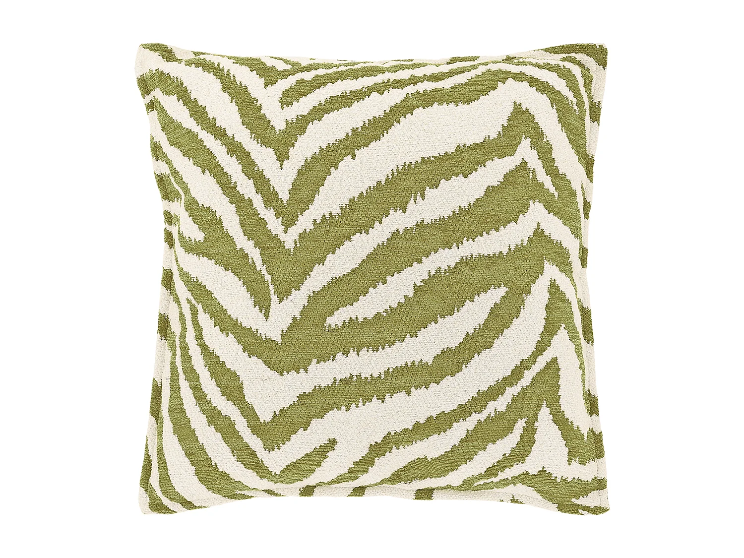 Coussin décoratif Rowan 45x45cm - Vert mousse