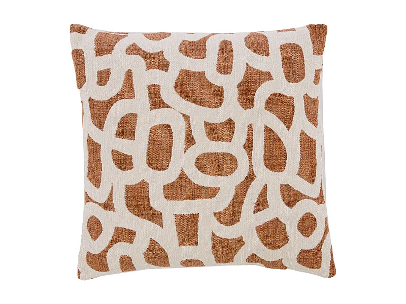 Sierkussen ALPENA - Ø45x10 cm - Rood