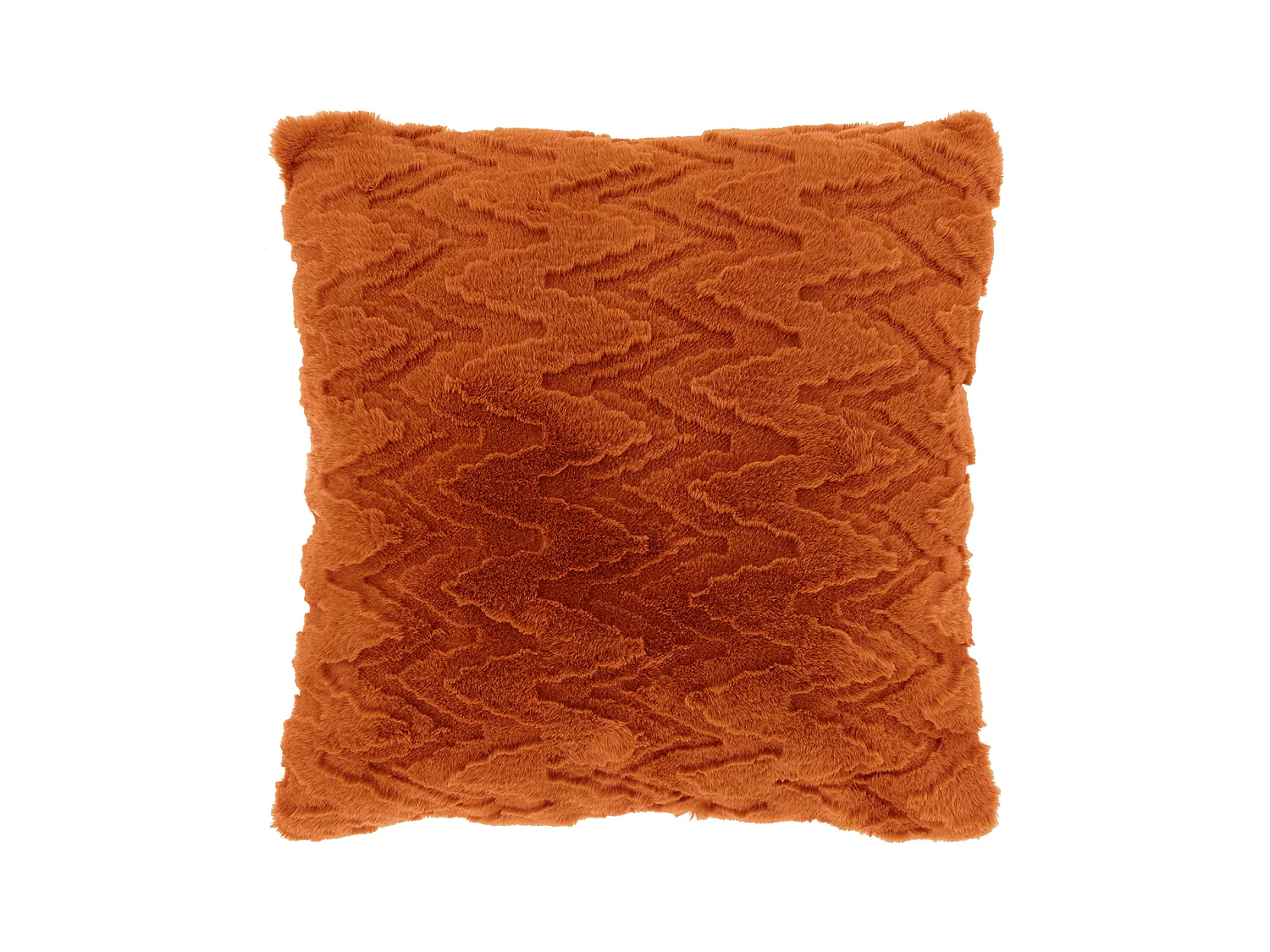 Coussin décoratif Liora 45x45cm - Flamme Orange