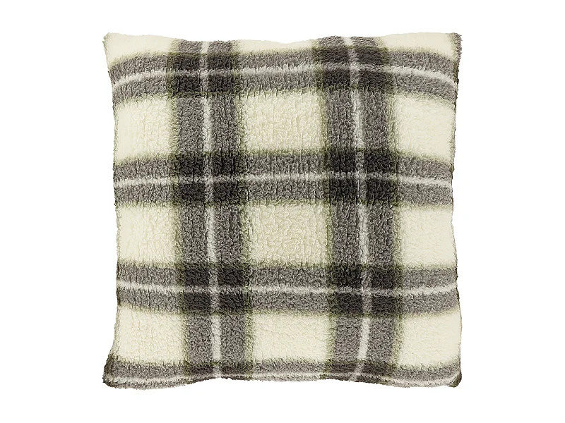 Coussin décoratif Tris 53x53cm - Vert Hiver