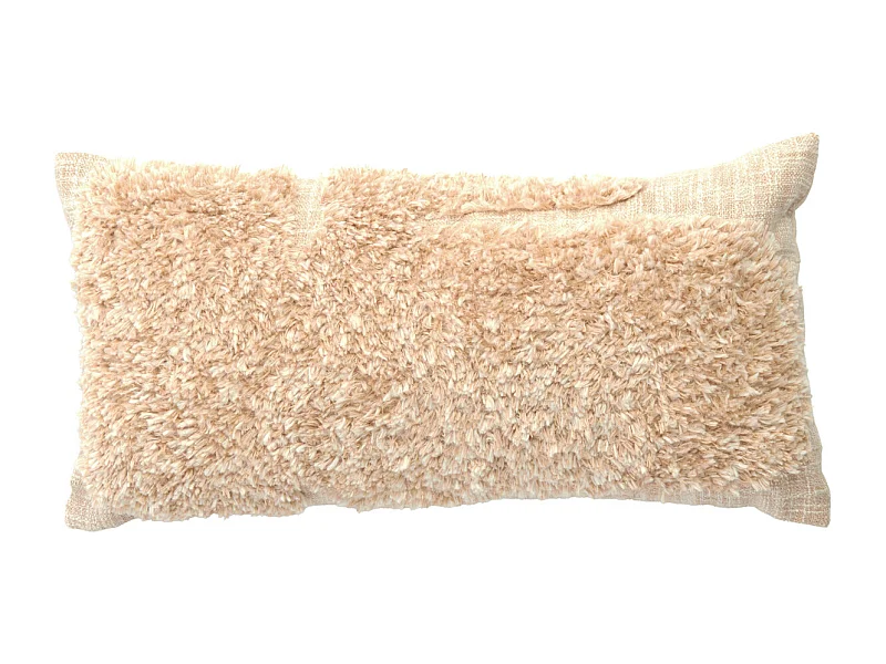 Coussin décoratif JAVEA - 60x30x10 cm - Marron