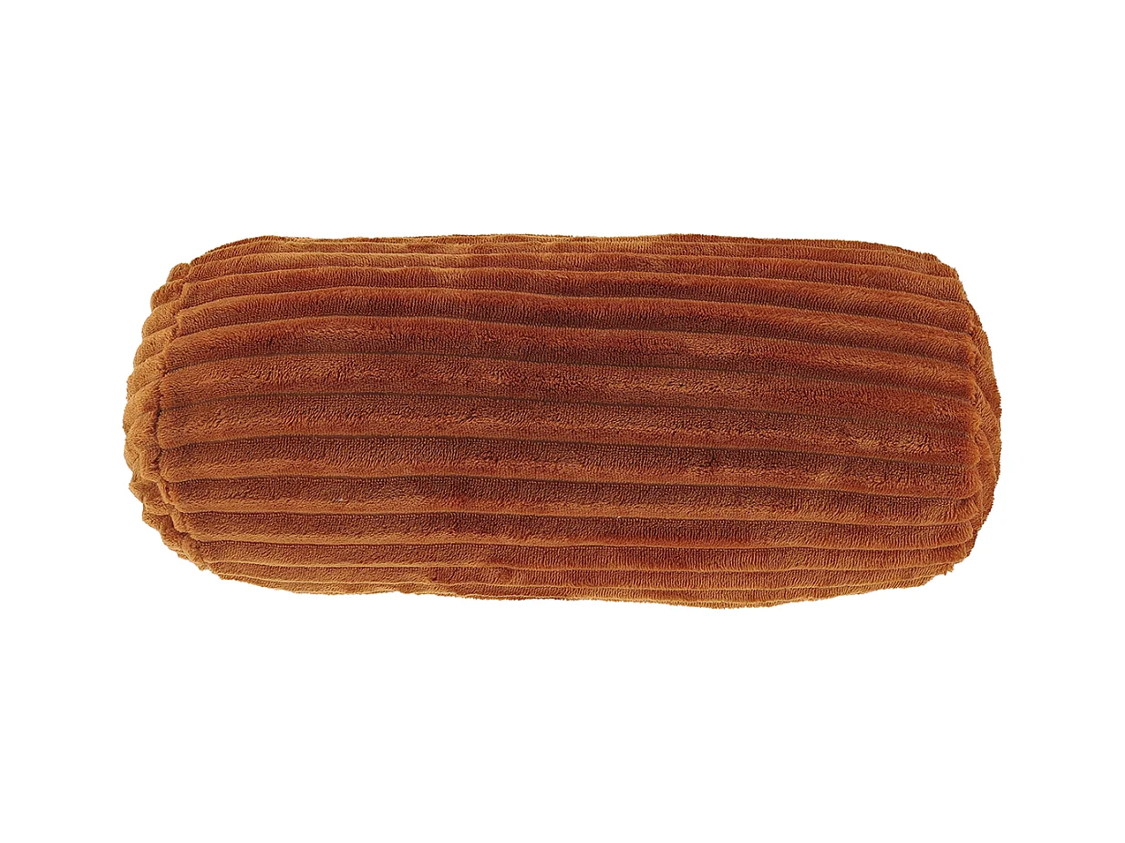 Coussin décoratif Dez Ø20x45cmcm - Flamme Orange