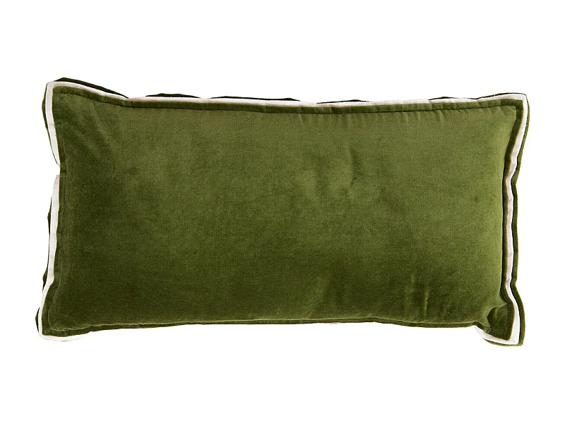 Coussin décoratif BAXLEY - 60x30x10 cm - Vert