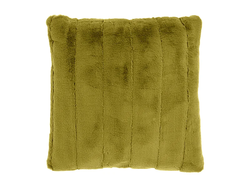 Coussin décoratif Norah 45x45cm - Vert Mousse