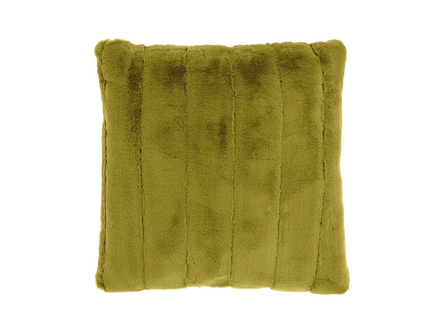 Coussin décoratif Norah 45x45cm - Vert Mousse