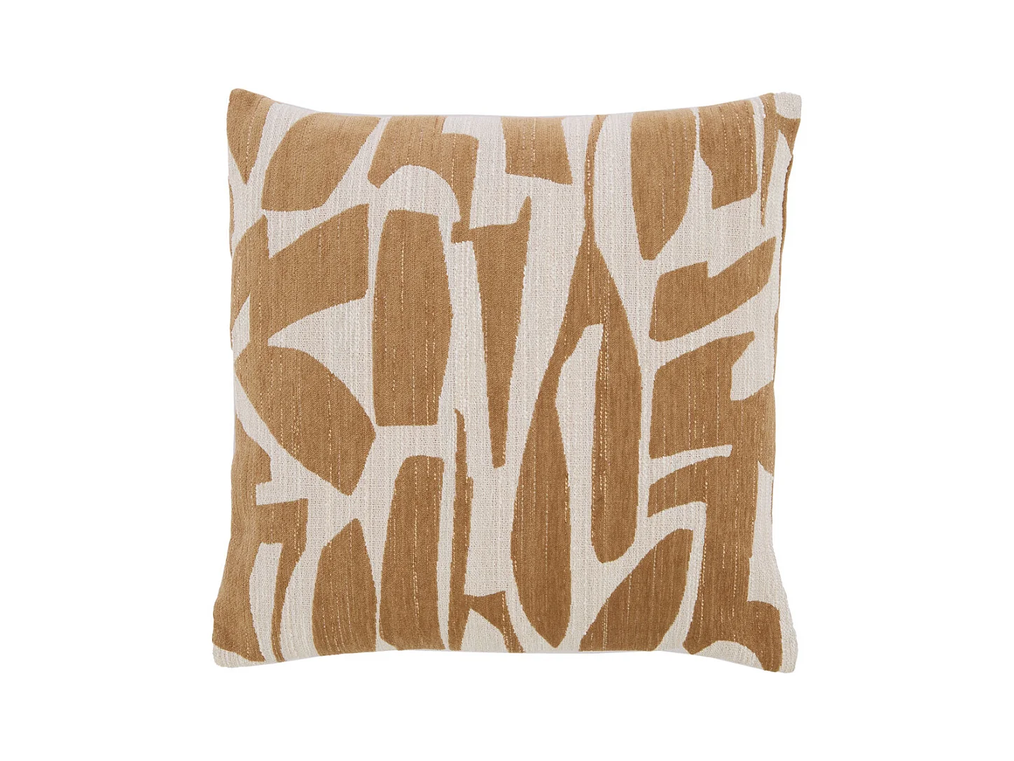 Coussin décoratif PEORIA - Ø45x10 cm - Jaune