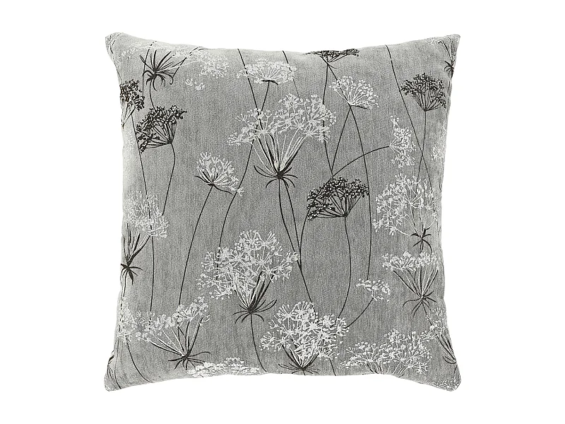 Coussin décoratif Vinya 45x45cm - Chateau Grey