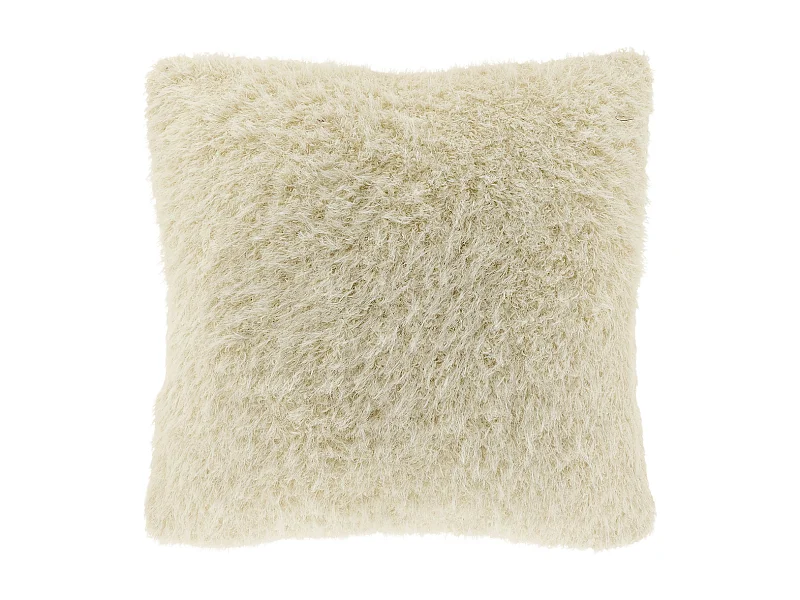 Coussin décoratif Rosa 45x45cm - Blanc Colombe