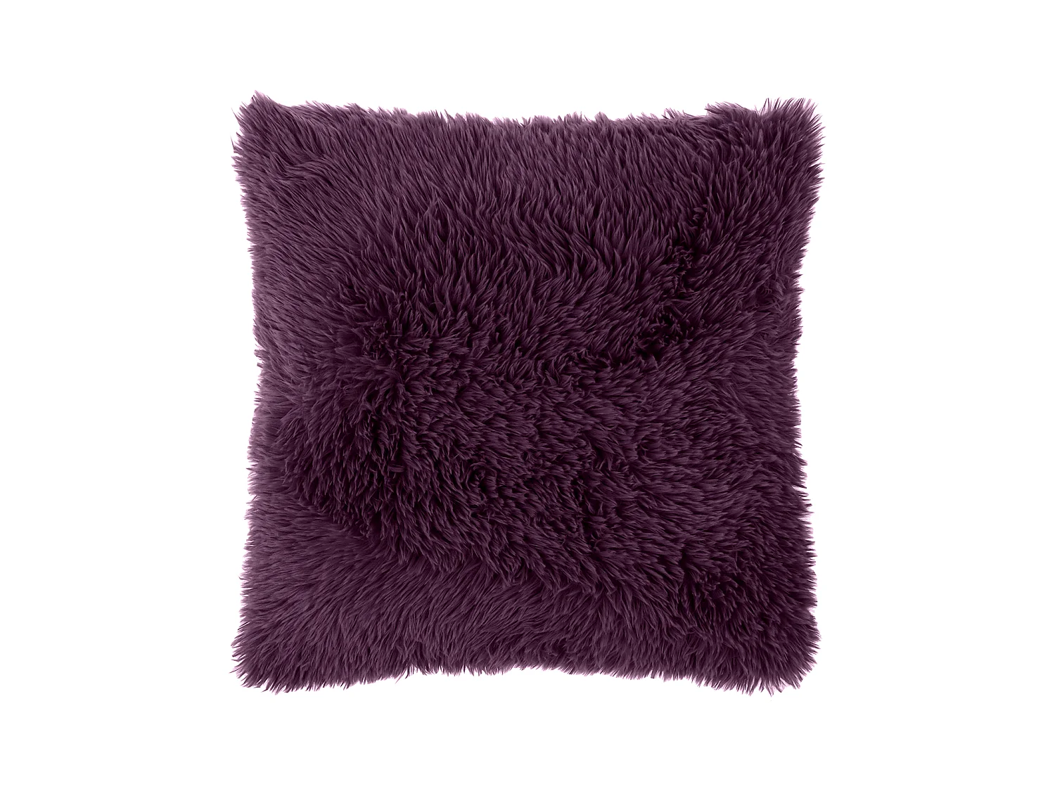 Coussin décoratif Mats 45x45cm - Violet foncé