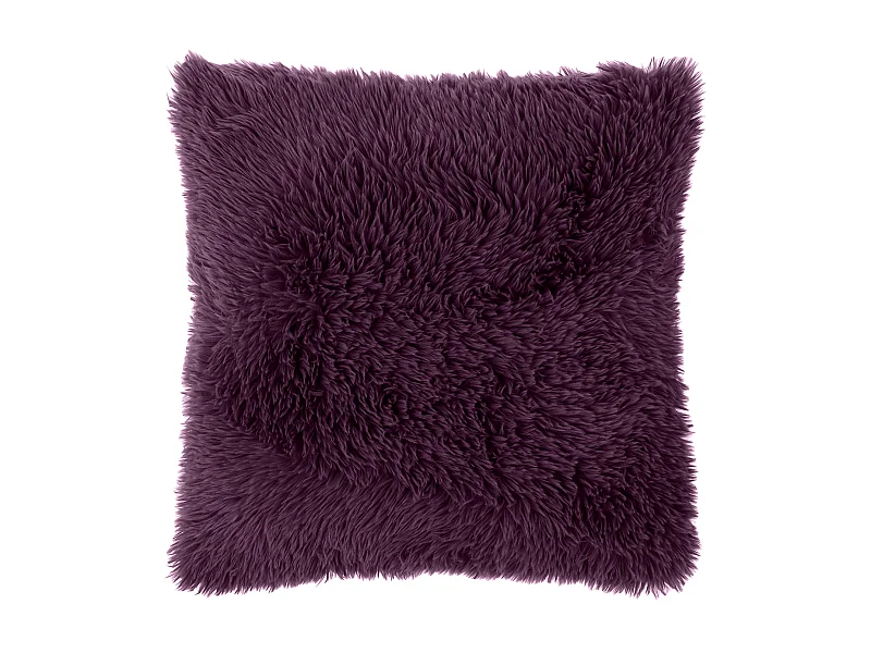 Coussin décoratif Mats 45x45cm - Violet foncé