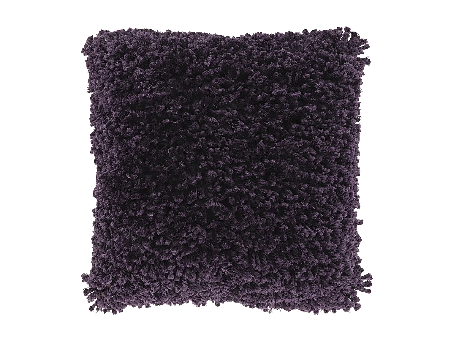 Coussin décoratif Ray 45x45cm - Violet foncé