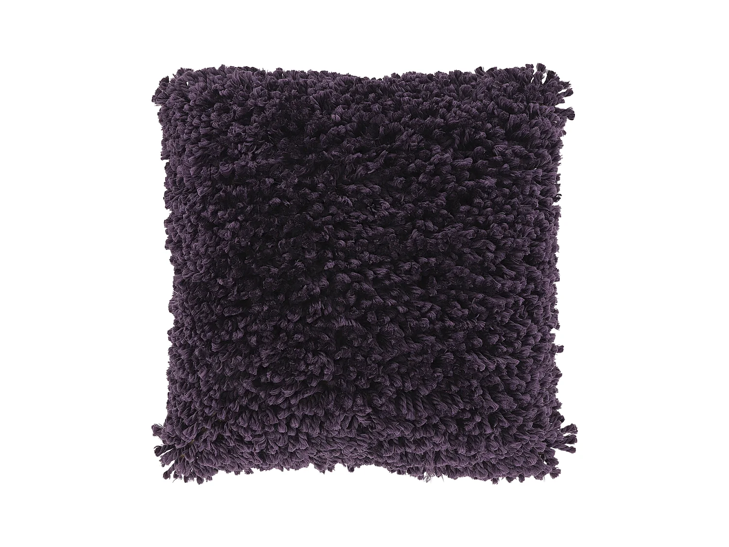 Coussin décoratif Ray 45x45cm - Violet foncé