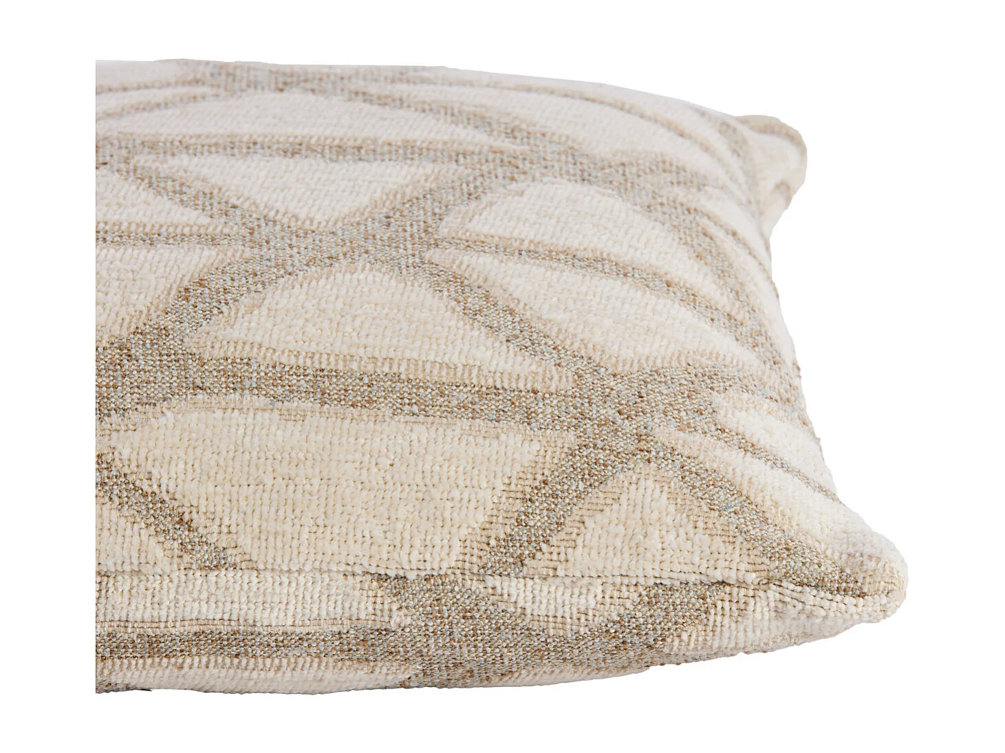 Sierkussen MUNCIE - Ø45x10 cm - Bruin