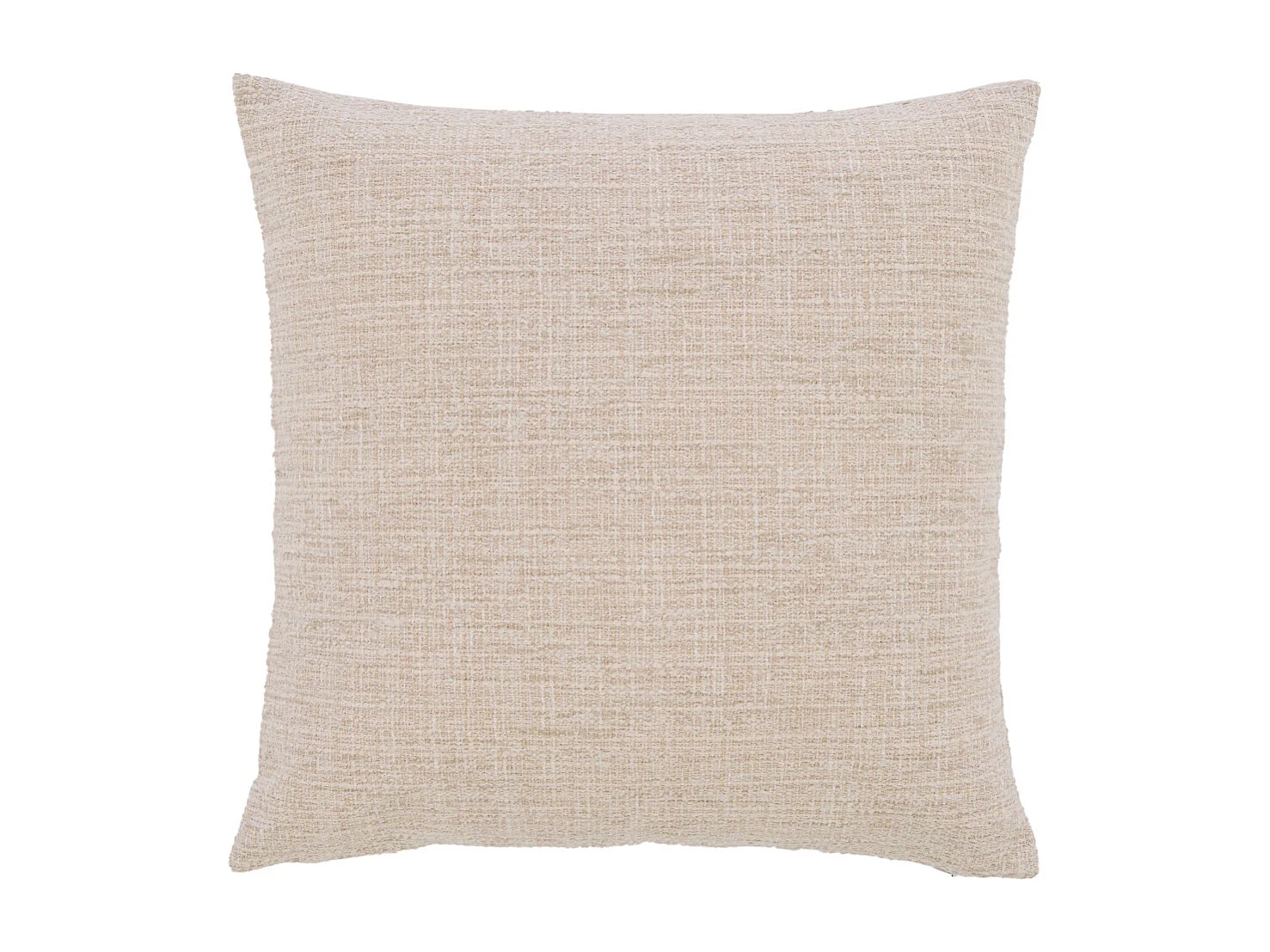 Sierkussen FLINT - Ø45x10 cm - Wit