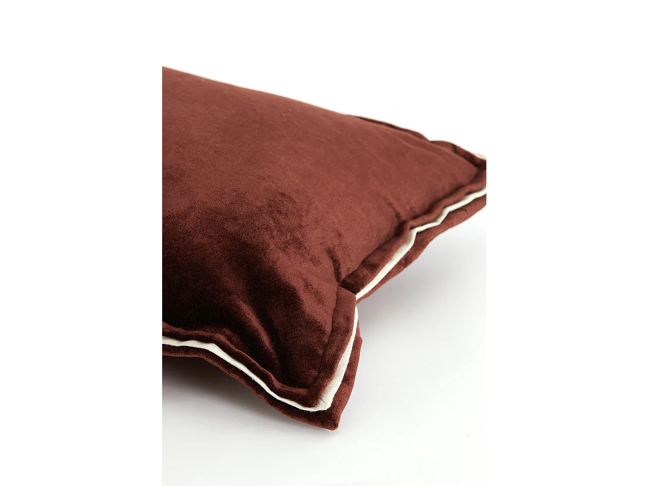 Coussin décoratif BAXLEY - 60x30x10 cm - Marron