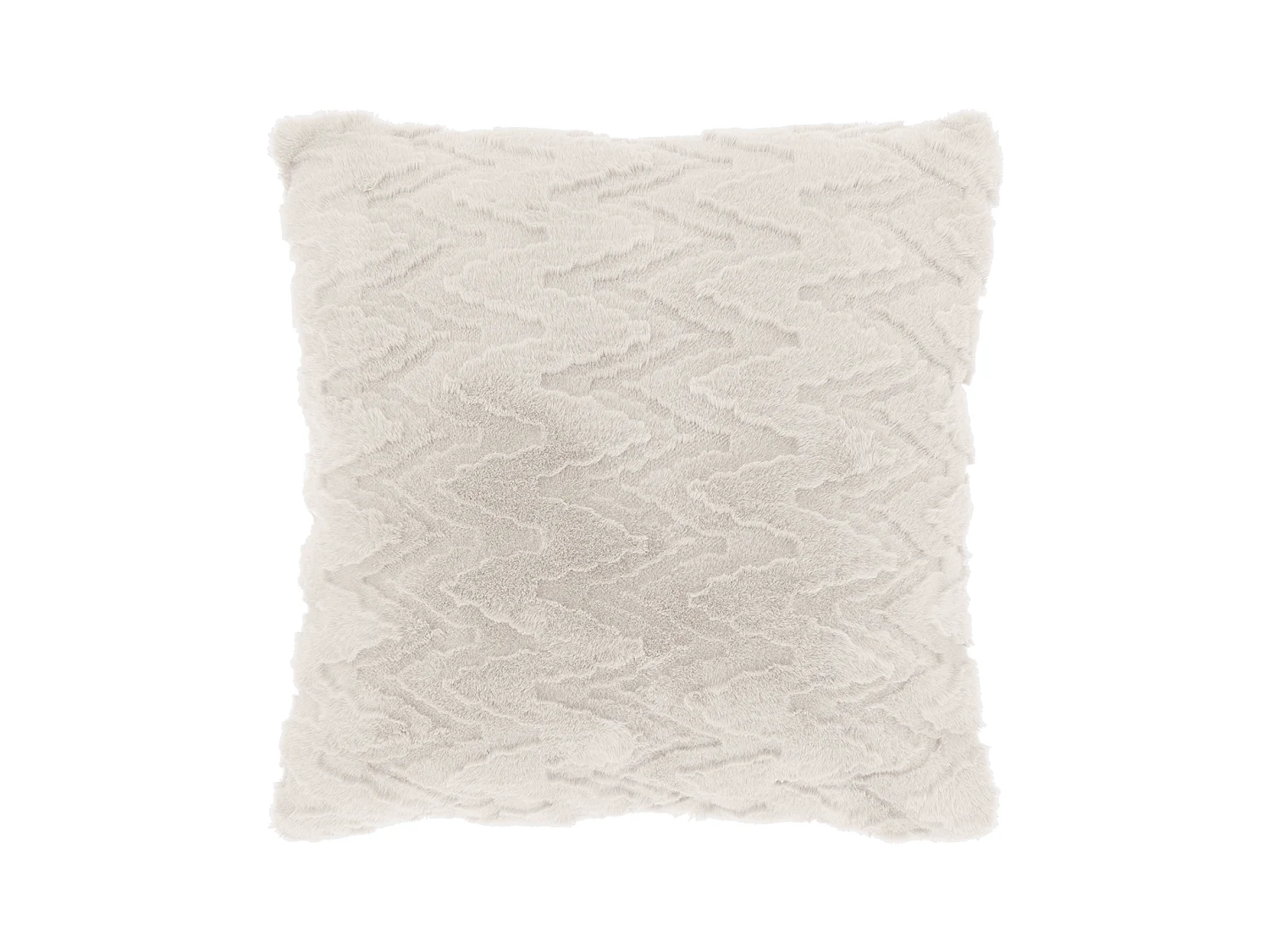 Coussin décoratif Liora 45x45cm - Blanc Colombe