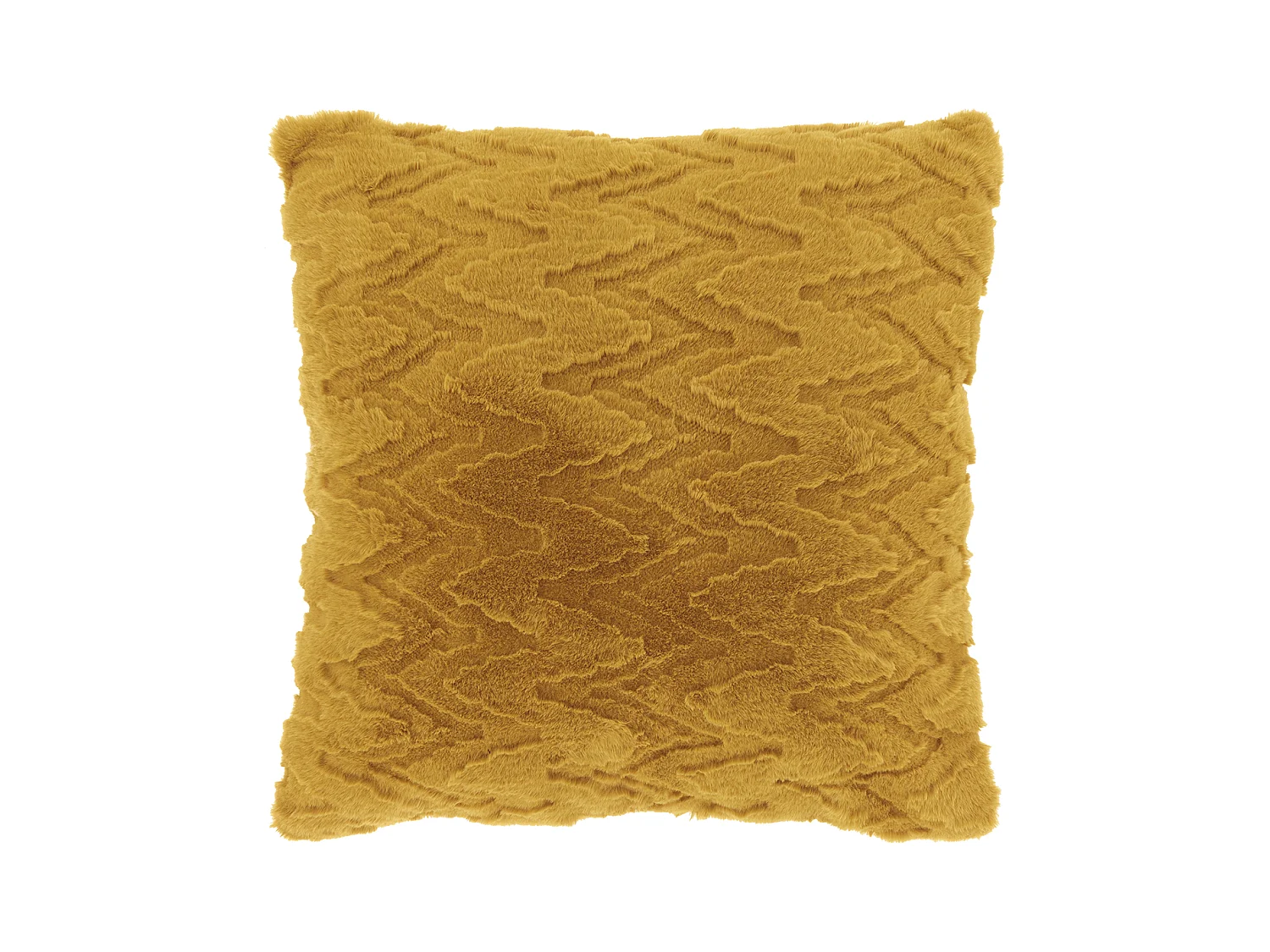 Coussin décoratif Liora 45x45cm - Jaune Glowy