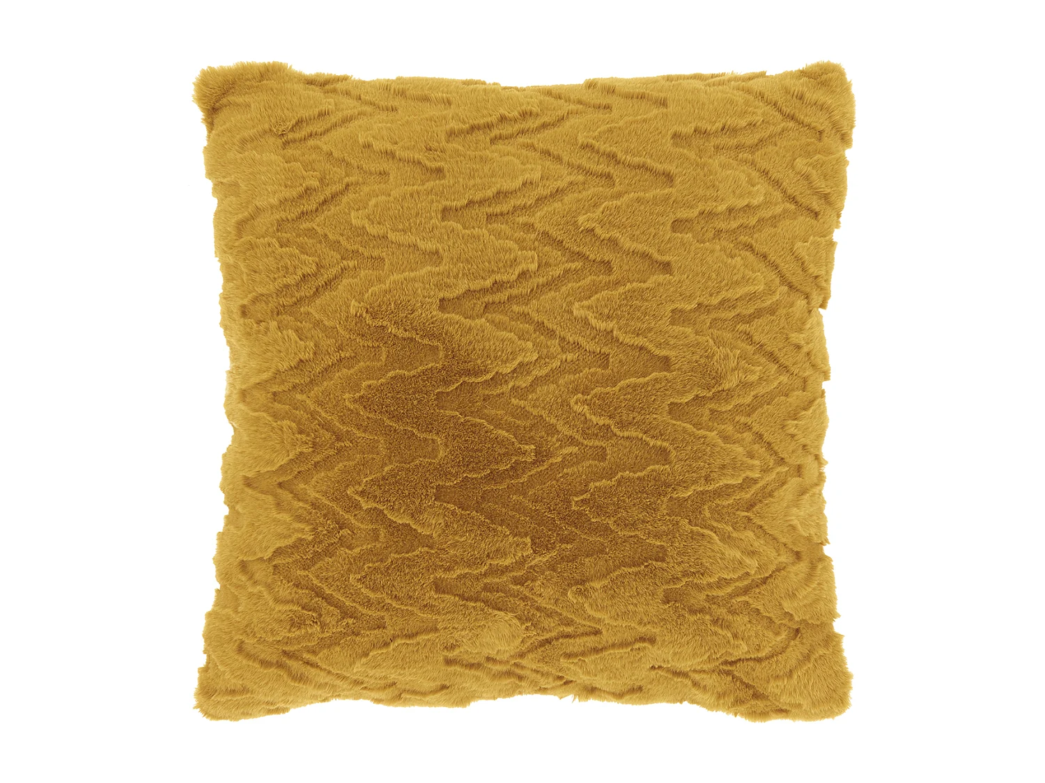 Coussin décoratif Liora 45x45cm - Jaune Glowy