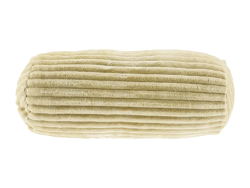 Coussin décoratif Dez Ø20x45cm - Blanc Colombe