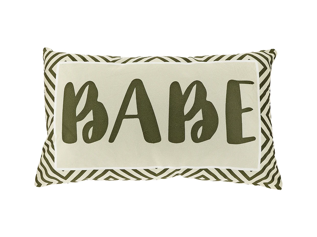 Coussin décoratif Texte Imprimé 30x50cm - Design 4