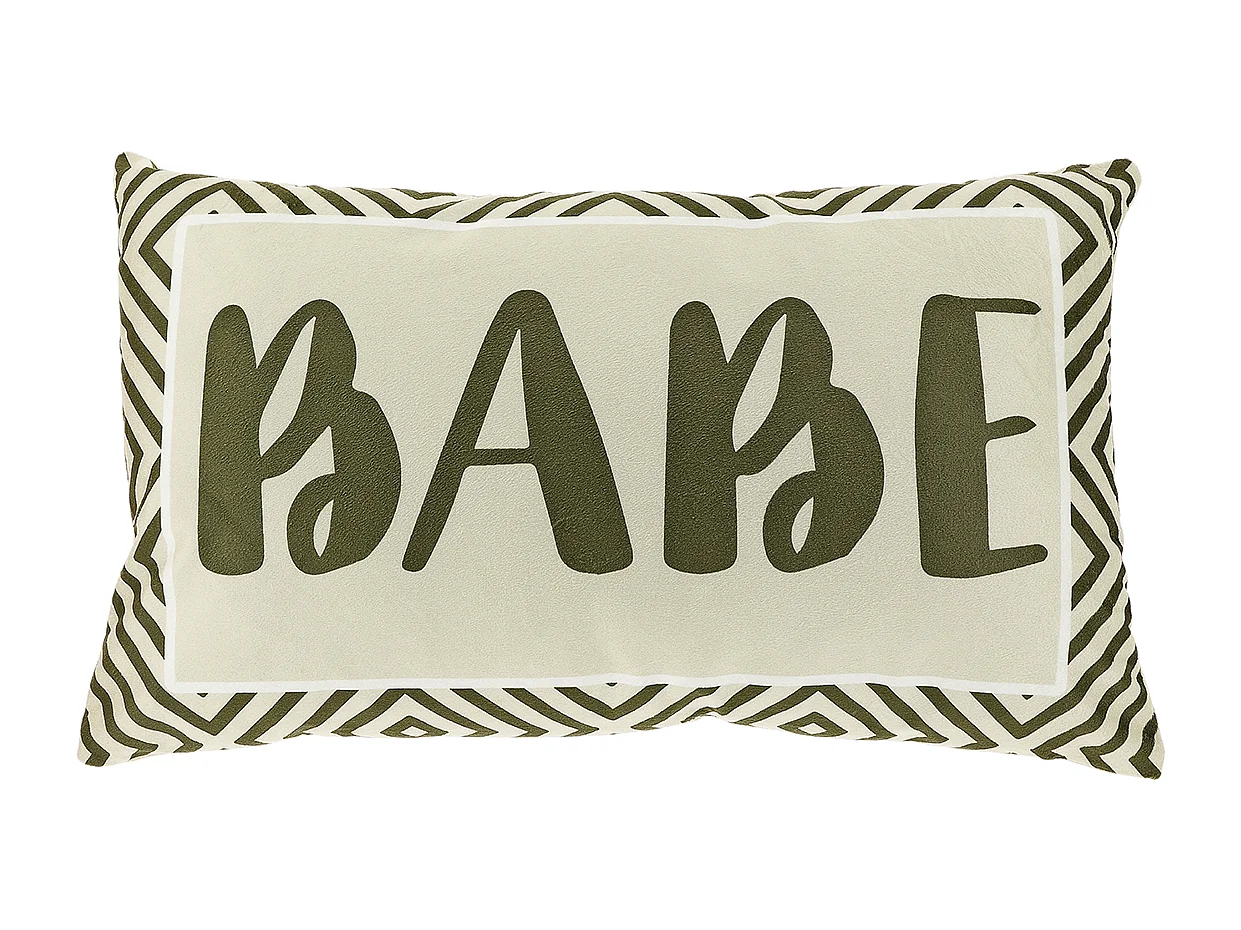 Coussin décoratif Texte Imprimé 30x50cm - Design 4