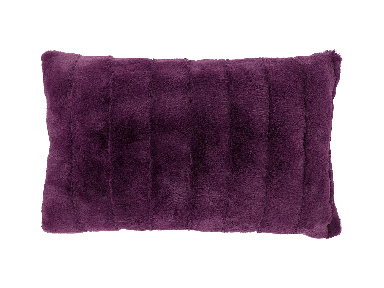 Coussin décoratif Norah 40x60cm - Violet foncé