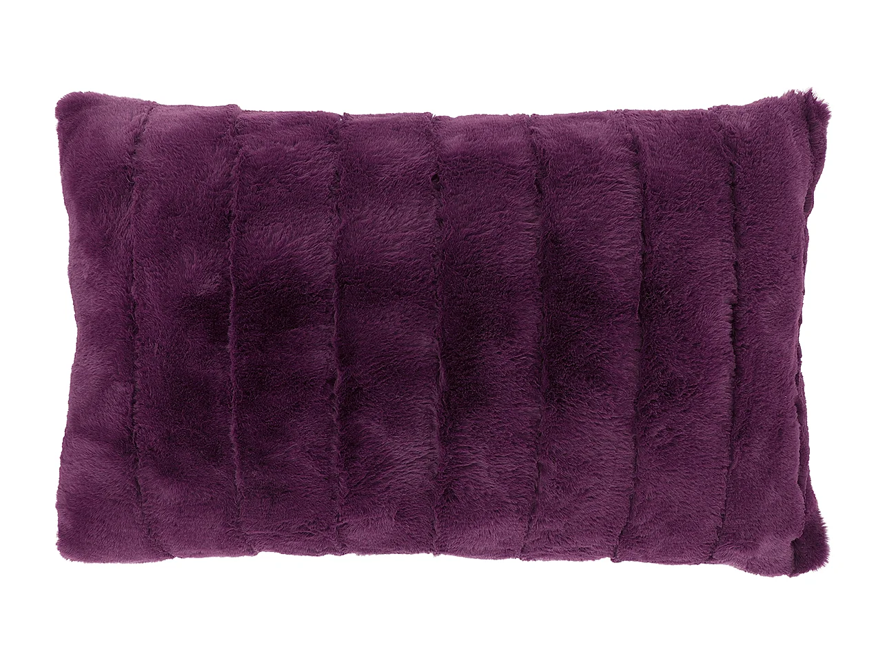 Coussin décoratif Norah 40x60cm - Violet foncé