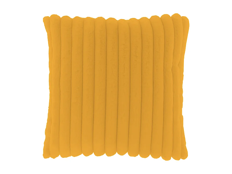 Coussin décoratif Peppe 45x45cm - Jaune Glowy