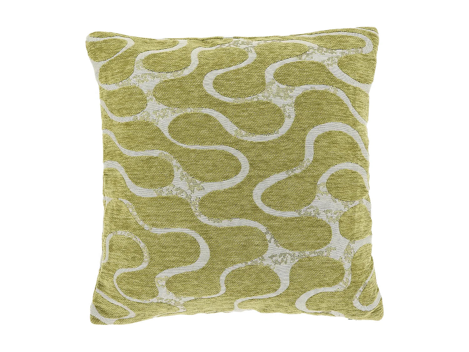 Coussin décoratif Lux 45x45cm - Vert Mousse