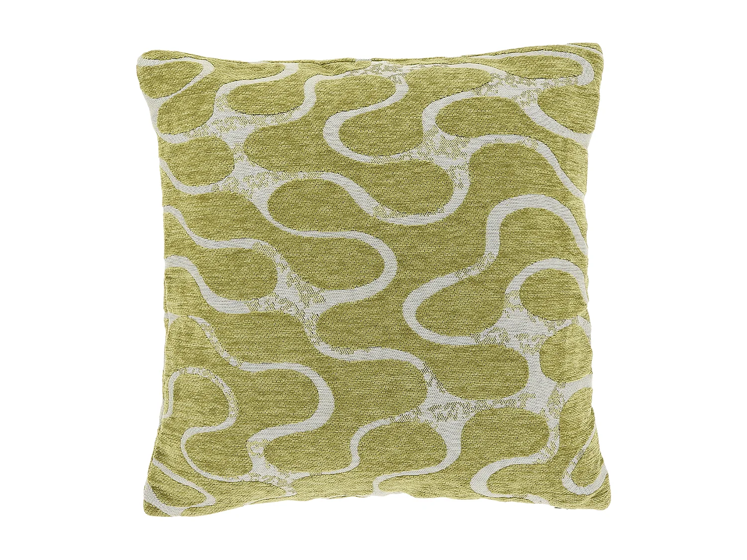 Coussin décoratif Lux 45x45cm - Vert Mousse