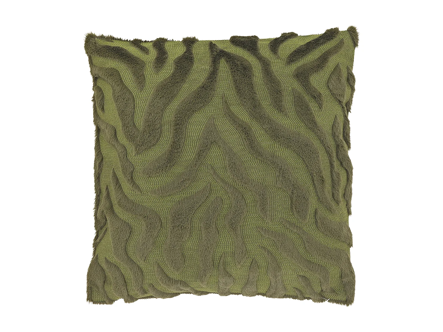 Coussin décoratif Fenna 45x45cm - Vert hiver