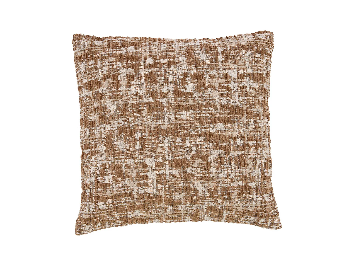 Coussin décoratif SALIDA - Ø45x10 cm - Marron