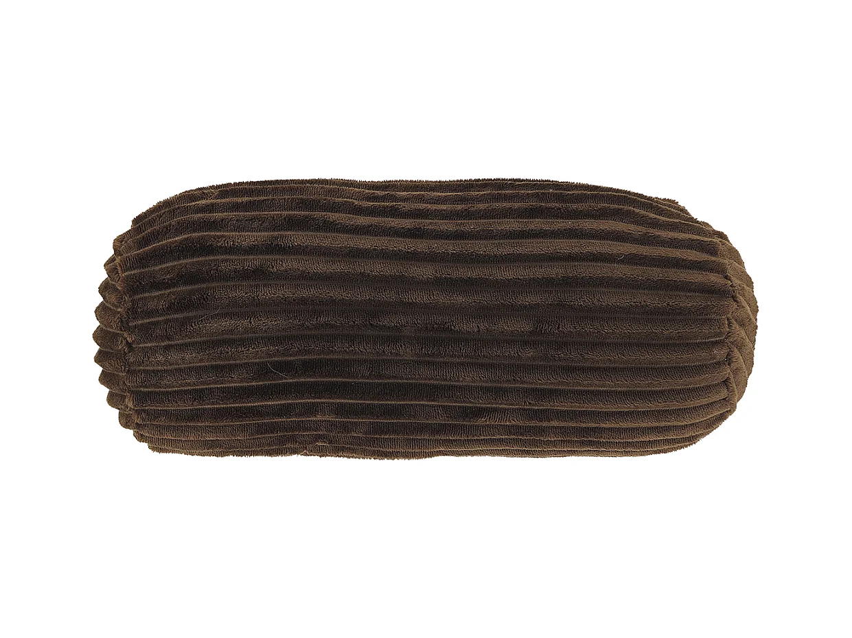 Coussin décoratif Dez Ø20x45cm - Rocky Brown
