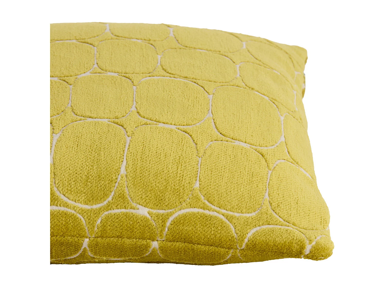 Coussin décoratif DOTHAN - Ø45x10 cm - Vert