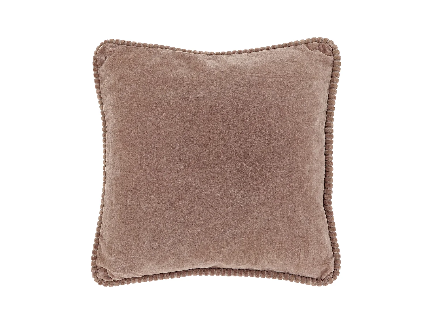 Coussin décoratif Carmel 45x45cm - Vieux Rose
