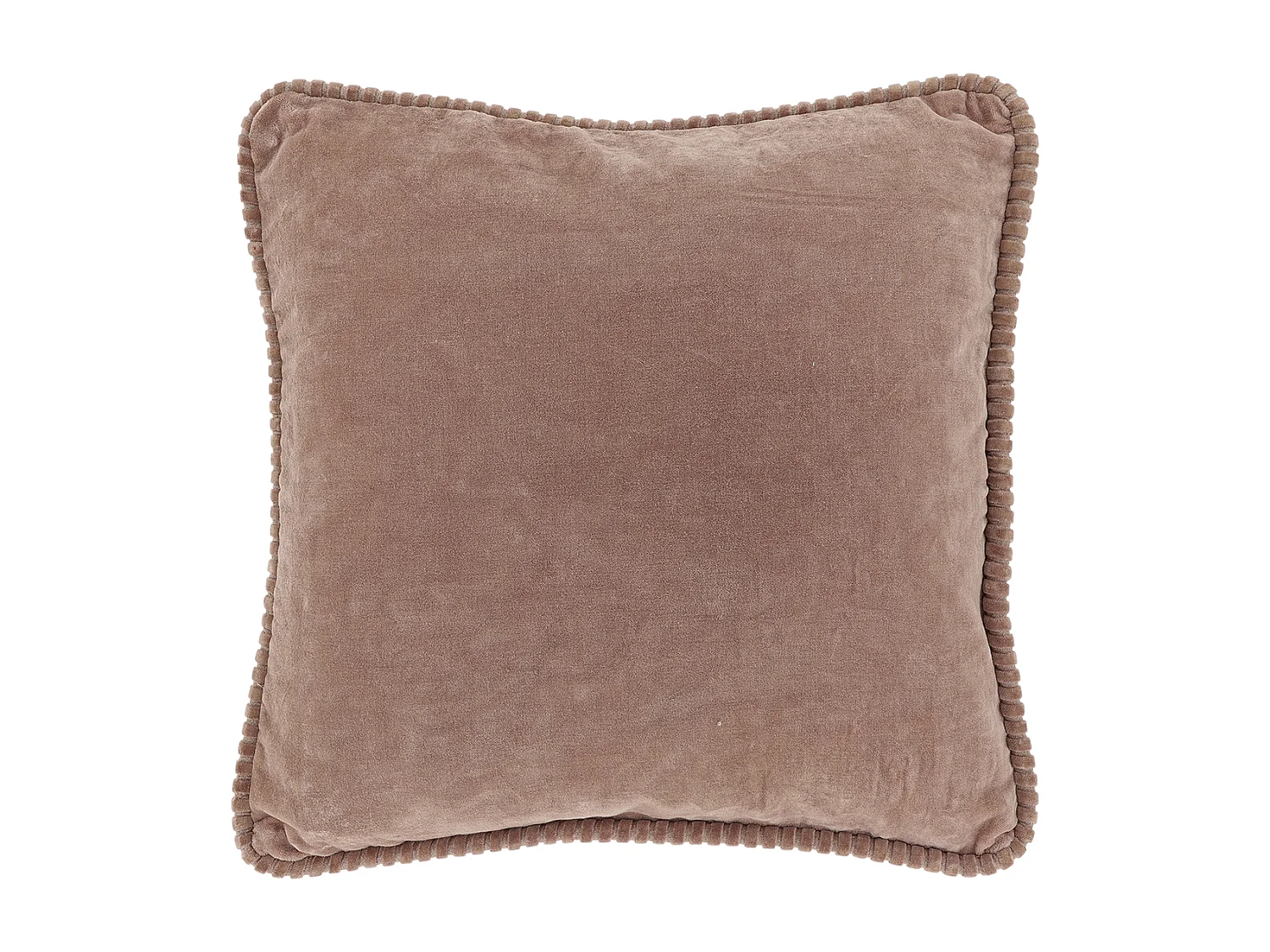 Coussin décoratif Carmel 45x45cm - Vieux Rose