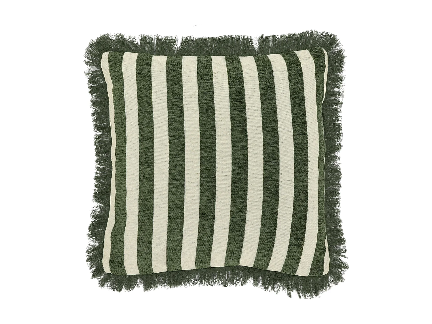 Coussin décoratif Tess 45x45cm - Vert Hiver