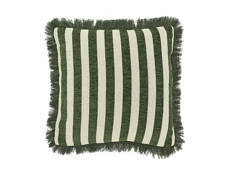 Coussin décoratif Tess 45x45cm - Vert Hiver