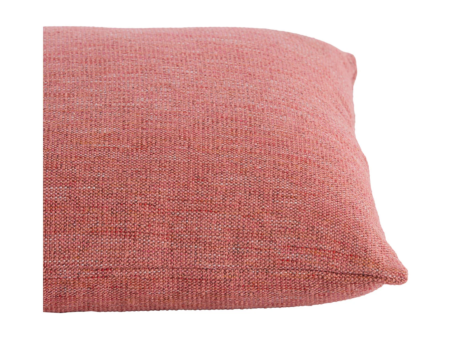 Coussin décoratif FALLON - Ø45x10 cm - Rouge